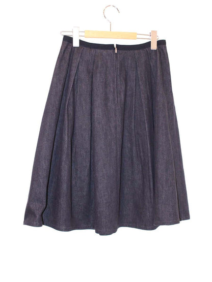 フォクシーニューヨーク Blooming Denim Skirt 41010 スカート 40 ネイビー デニム IT6QRXY9S6OG