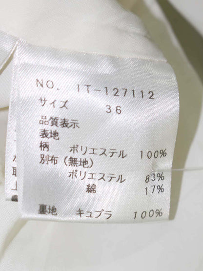 エムズグレイシー 127112 スカート 36 ブラック 千鳥格子 フレア ITIYT8VNT6OC