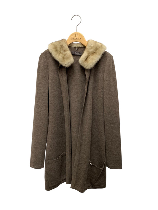 フォクシーブティック 26581 38 ブラウン グレースウール ミンクファー ITGBI7BUKFYI