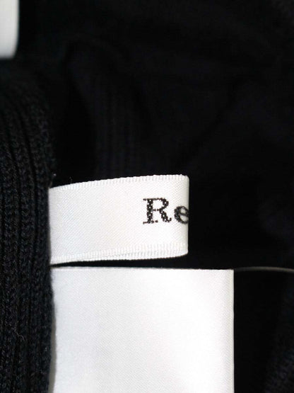 ルネ 6632410 パンツ 34 ブラック ニット IT9GSBJC75VK