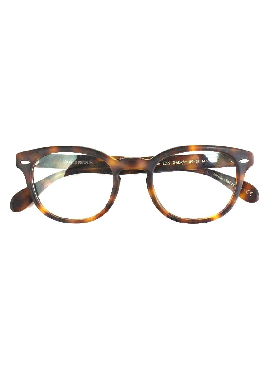 オリバーピープルズ Sheldrake Low Bridge Fit OV5036A メガネ ブラウン ウェリントン ITAX9EMKXHC8 【SALE】