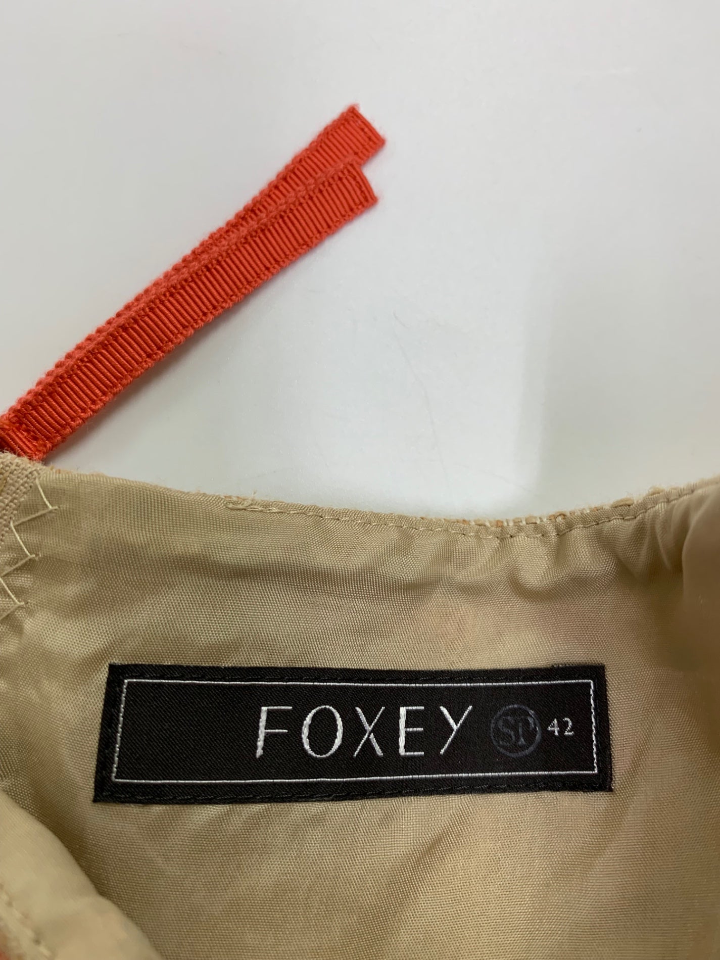 フォクシーブティック Dress 38201 ワンピース 42 ベージュ SP品 ITX63KT8J4E0