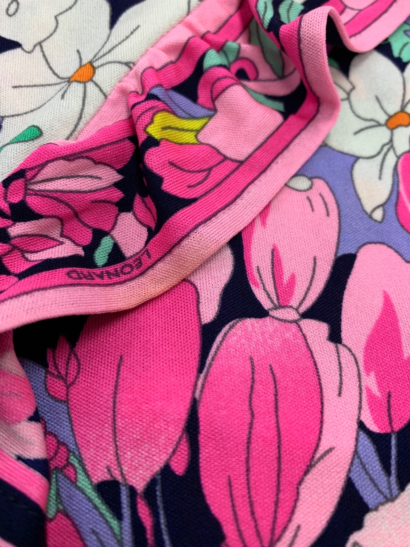 レオナール 0470072 ワンピース 38 マルチカラー フラワープリント IT78CRMU4EA0