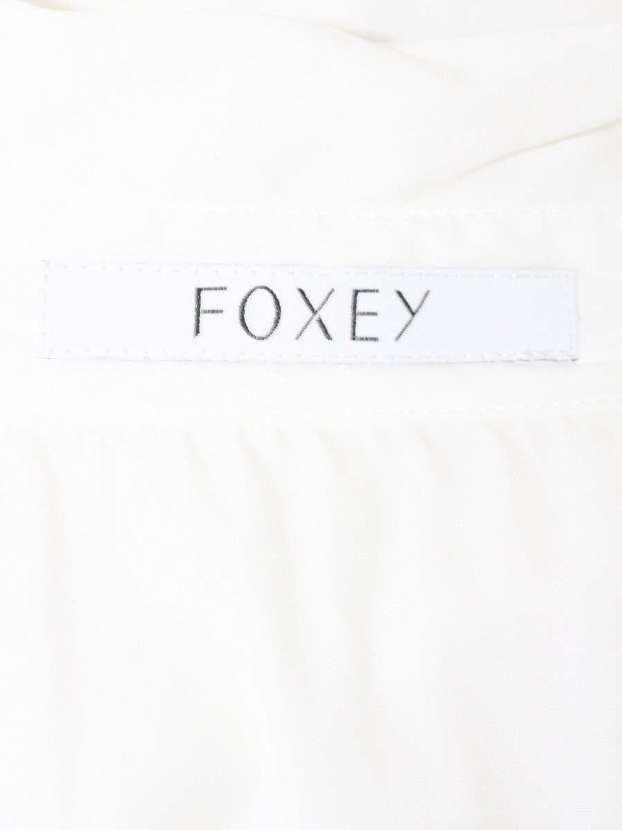 フォクシーブティック Blouse White Campus 35849 シャツ ブラウス 38 ホワイト ITURTMKNKIGO