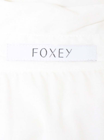 フォクシーブティック Blouse White Campus 35849 シャツ ブラウス 38 ホワイト ITURTMKNKIGO