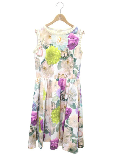 ランバンオンブルー 3934332 ワンピース 38 マルチカラー フラワープリント ITQR6E73N5Z9