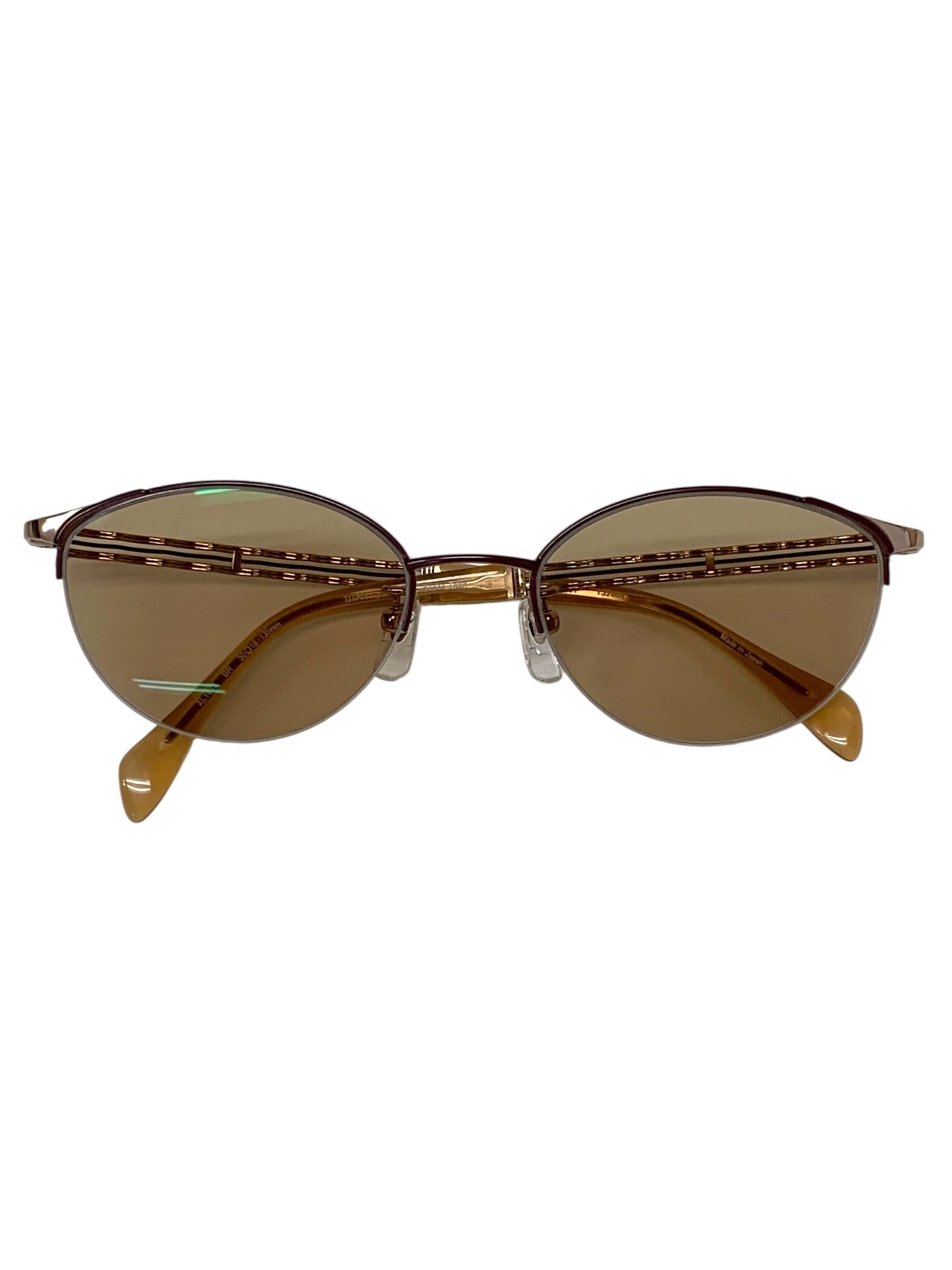 ラインアートシャルマン Etude エチュード XL1692 メガネ ゴールド メタルフレーム ウェリントン ITU0B0QCGHWS