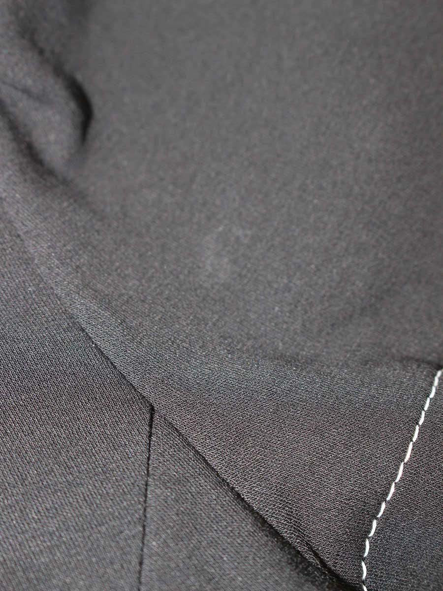 エムズグレイシー Ribbon Check Dress 811317 ワンピース 36 ブラック 半袖 リボン チェック ITGR99LJ5IS4