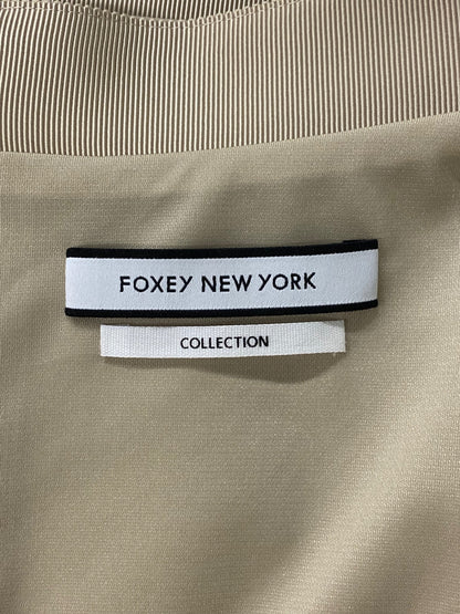 フォクシーニューヨーク collection アークティック 39446 スカート 40 ベージュ キルティング ITGFYVFPTK8L
