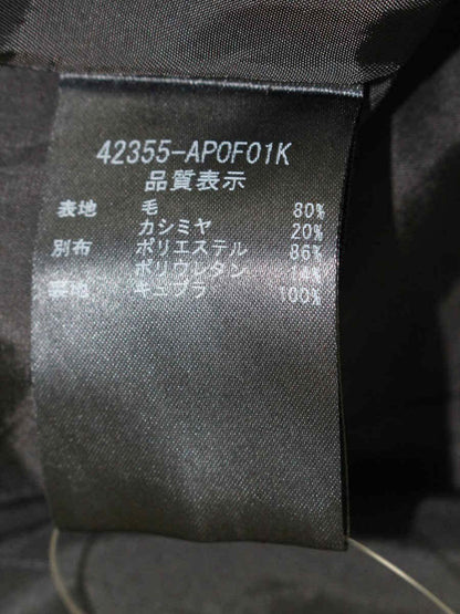 フォクシーブティック 42355 ハーフパンツ 42 ブラック ウール カシミヤ ITGC7V1QE1VK