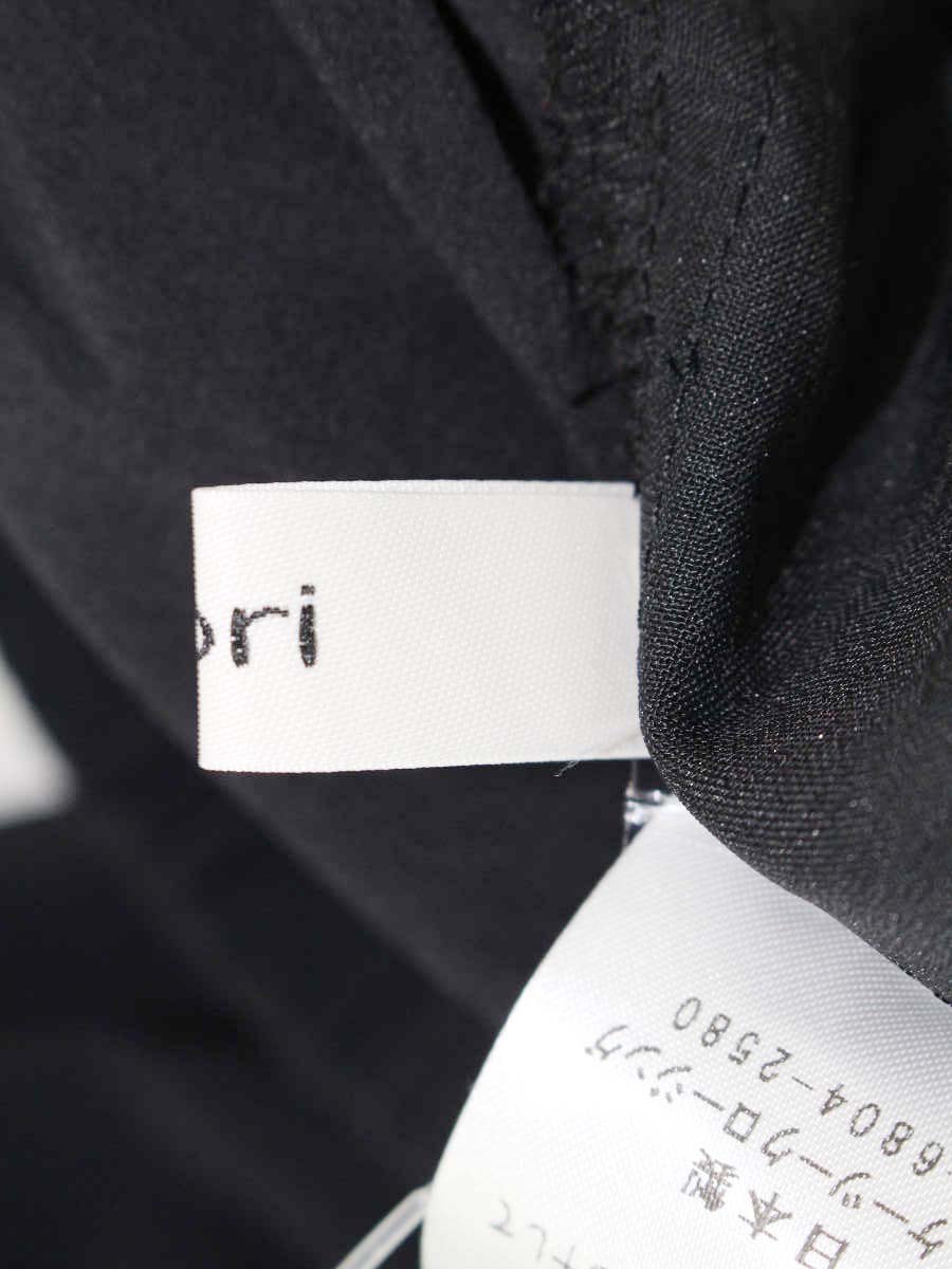 ヨリ YR2122-112SM-4 パンツ 34 ブラック 撥水 ITIX6E7EB8HW