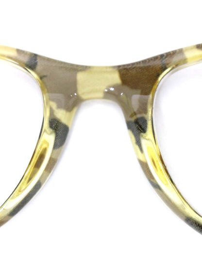 カレラ OHBIC メガネ ベージュ/マルチカラー CARRERA BY JIMIMY CHOO セルフレーム フルリム ウェリントン ITZIIONHNXXC 【SALE】