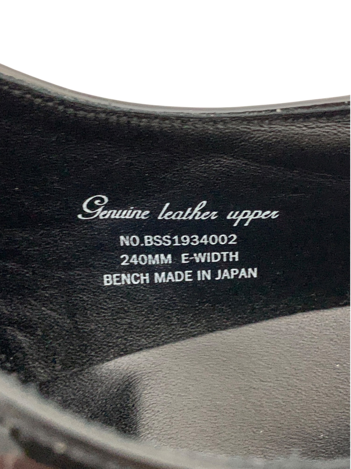 ビューティフルシューズ トシノスケ タケガハラ  サービスマンシューズ BSS1934002 24.0 ブラック エナメル IT1A318WXRA4