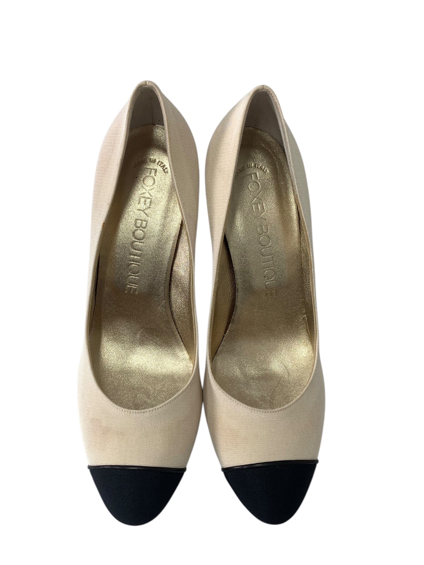 フォクシーブティック パンプス 35 アイボリー ツートン IT6LM8JKXPNY 【SALE】