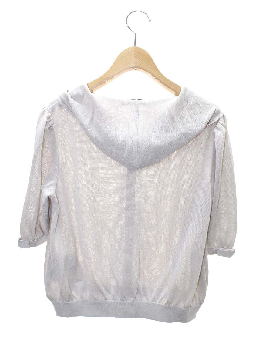 ルネ 6222010 カーディガン 36 ベージュ パール フーディ ITSFXSX5V76H