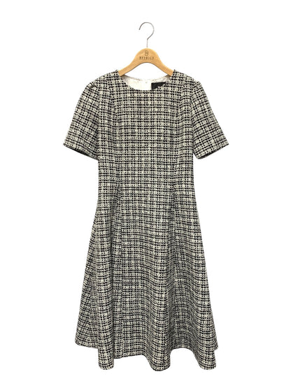 ルネ 5516010 ワンピース 38 ホワイト ツイード ITXLLRGYG6NS