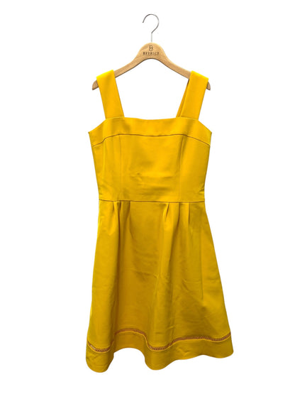 フォクシーニューヨーク Dress Elegant Stitch 39925 42 イエロー ワンピース ITFRQVO0YRF6
