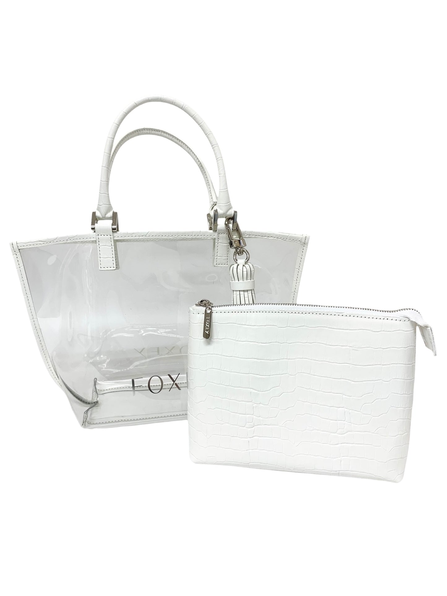 フォクシーブティック BAG VERRE 42414 ハンドバッグ ホワイト ITU4BYWFY3IO 【SALE】