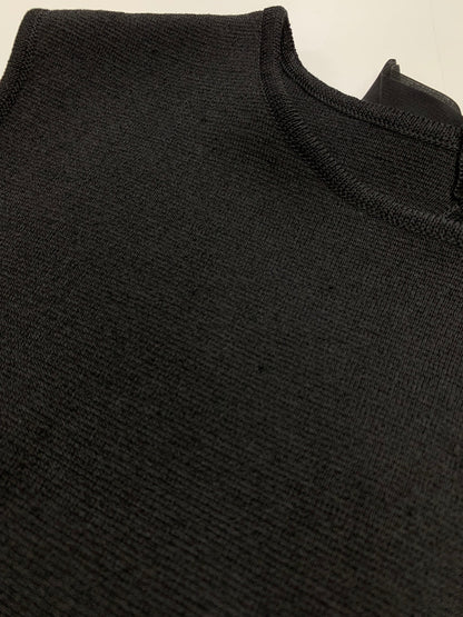 フォクシーブティック 37693 アンサンブル 38 ブラック 麻 プリーツ IT8MF7B8OXDG