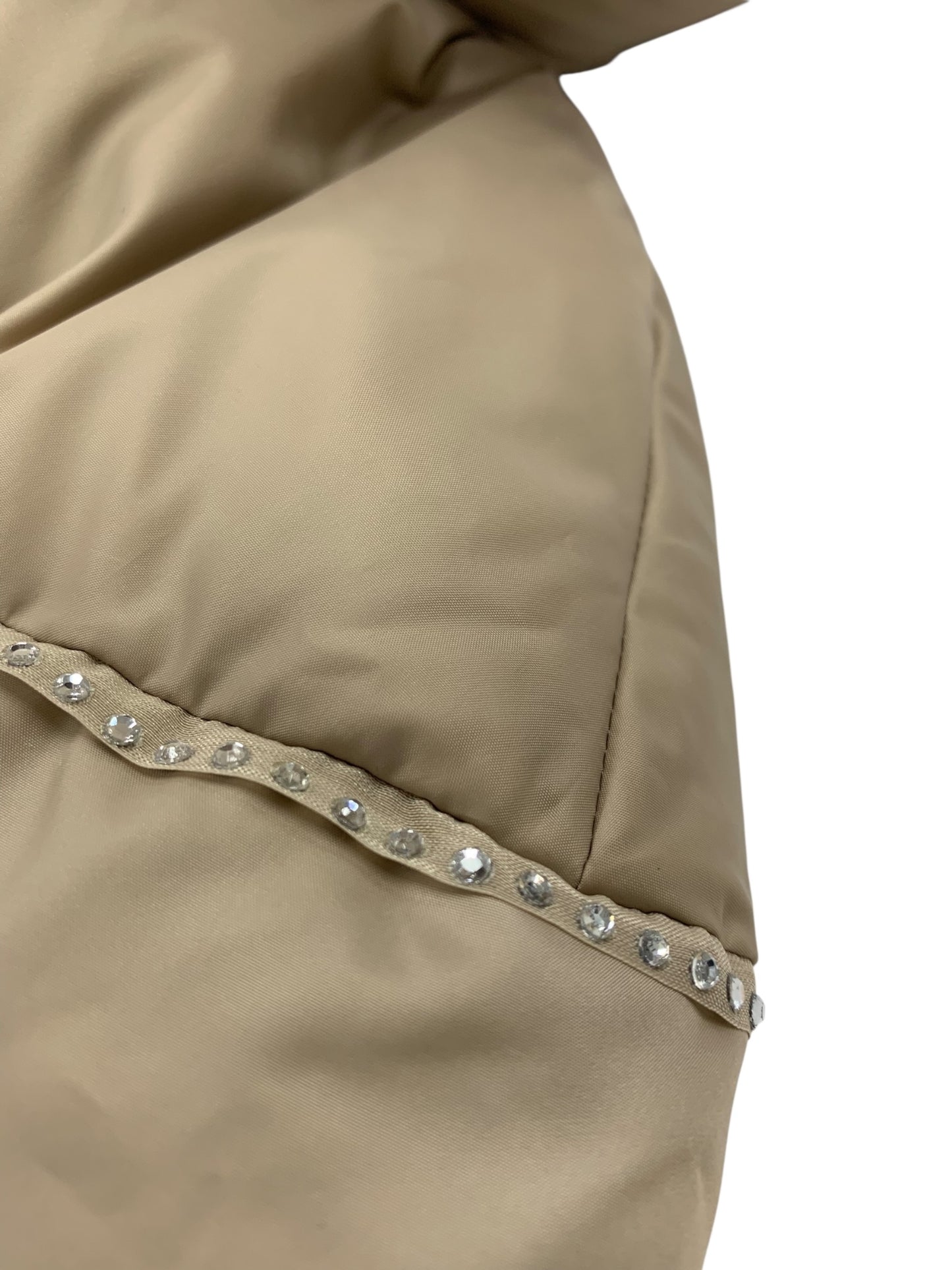 トゥービーシック W5A55-840-40 ダウンコート 40 ベージュ ラインストーン ITFVYETRIHO2 【SALE】