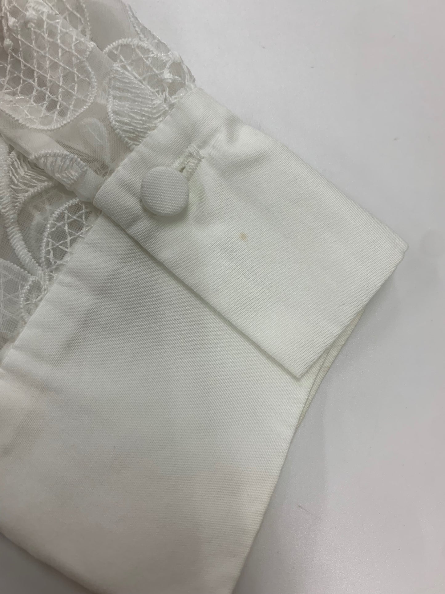 フォクシーブティック Rosetta ロゼッタ 45147 ブラウス 38 ホワイト フラワーレース IT3UVVBV3LL6