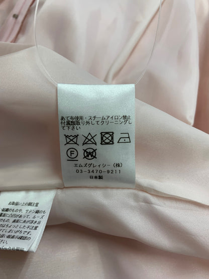 エムズグレイシー フラワーカットジャガードドレス 511304 ワンピース ドレス 38 ピンク 花柄 ITK9YXEJBMBE