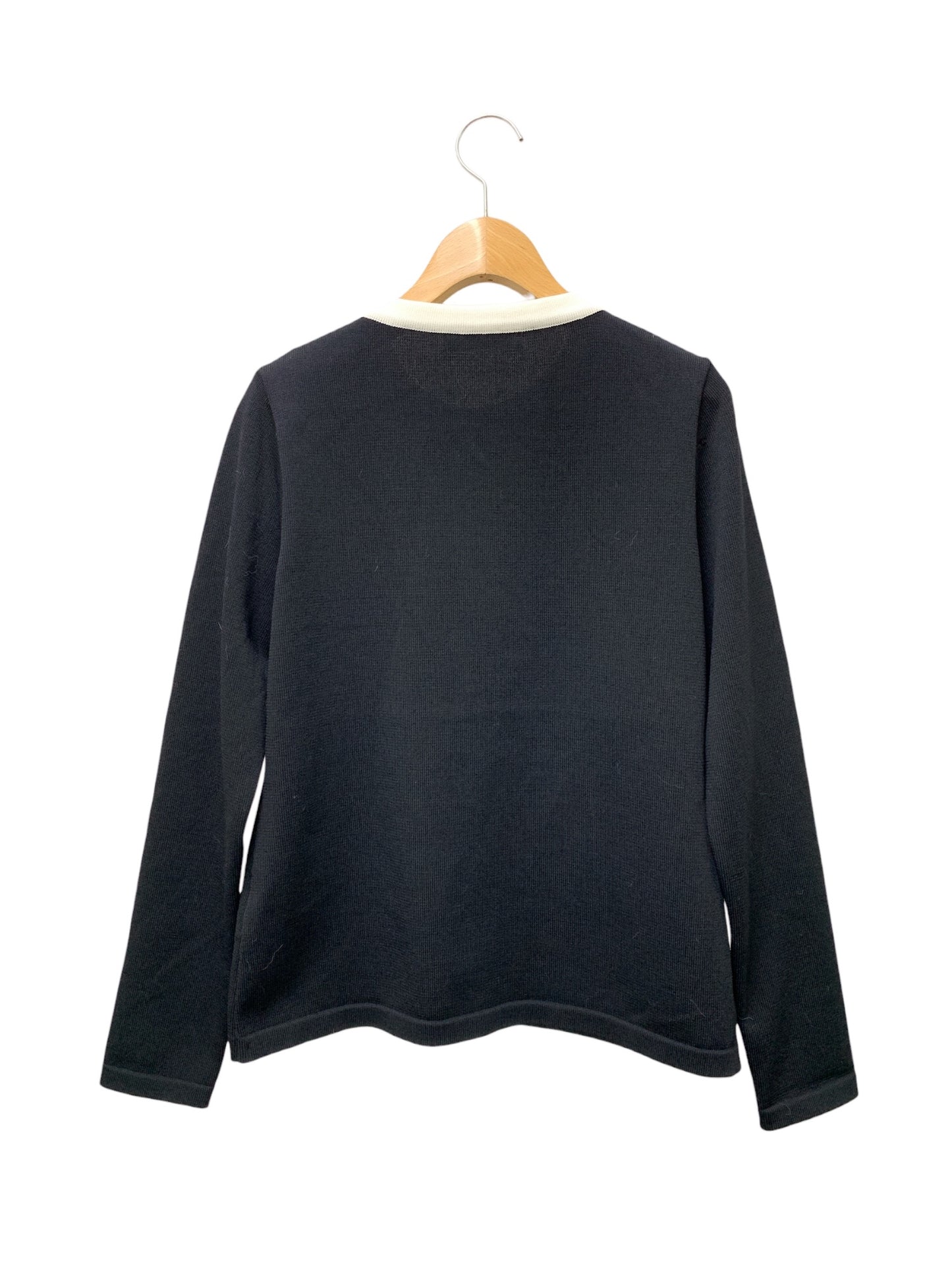 ルネ 5412060 カーディガン 36 ネイビー リボン IT8ZILEELFZW