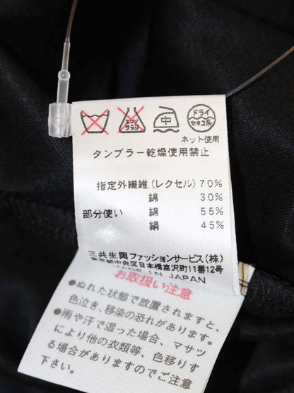 ダックス 11-491174 シャツ カットソー 40 ブラック チェック 螺鈿  ロゴ ITXDPESK46NG