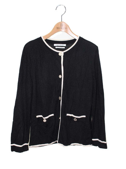 フォクシーニューヨーク collection 41256 カーディガン 40 ブラック ニット ITMWGK90CBVF