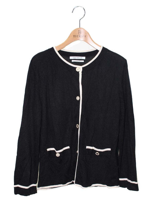 フォクシーニューヨーク collection 41256 カーディガン 40 ブラック ニット ITMWGK90CBVF
