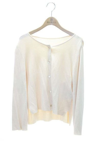 フォクシーブティック Compact Cardigan  35117 カーディガン 42 ベージュ ITFIMLBAANRA