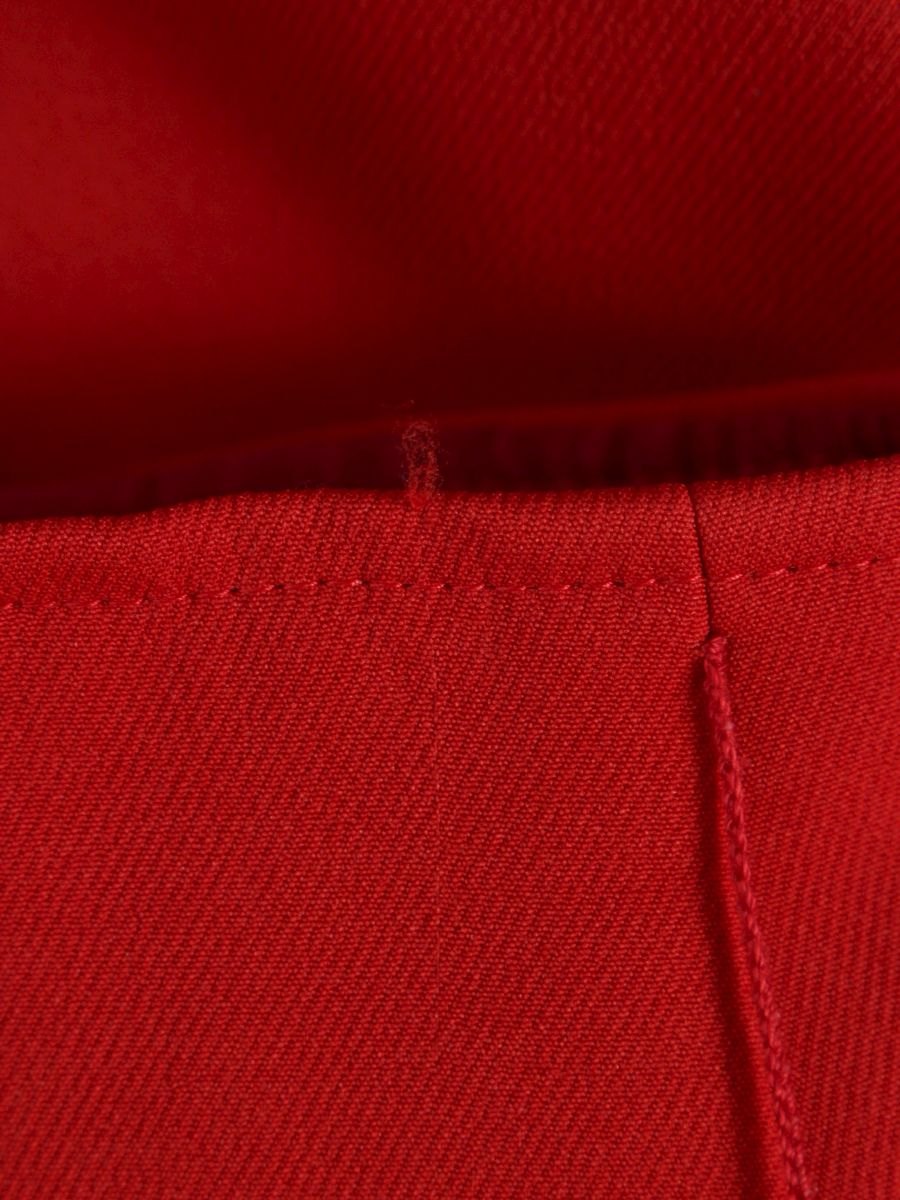 エムズグレイシー 117617 スカート 38 レッド フレア IT254K1GVX1S