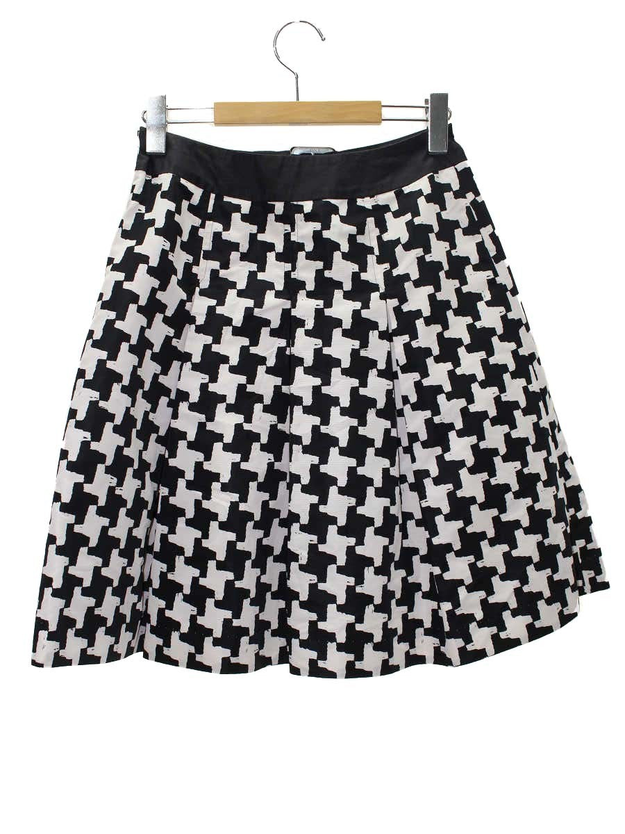 エムズグレイシー花柄黒スカート　36 エムズグレイシー花柄黒スカート 36