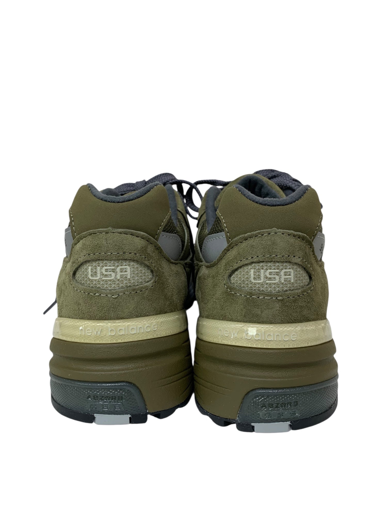 ニューバランス U992GL MiUSA Dark Camo スニーカー 26.0 カーキ