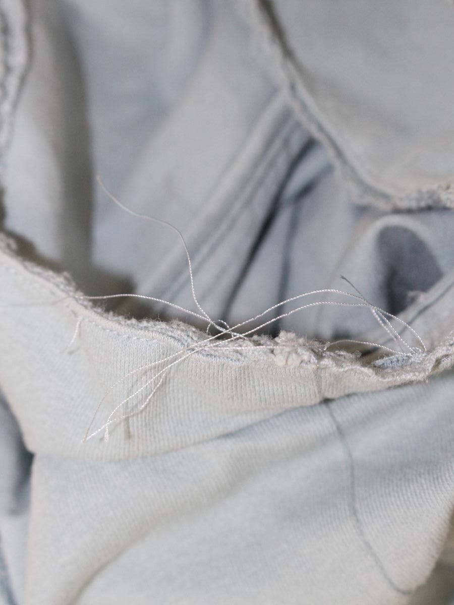 エムズグレイシー ティアードリラックス 115318 カットソー 38 ブルー フリル ITFC44VPTWUA