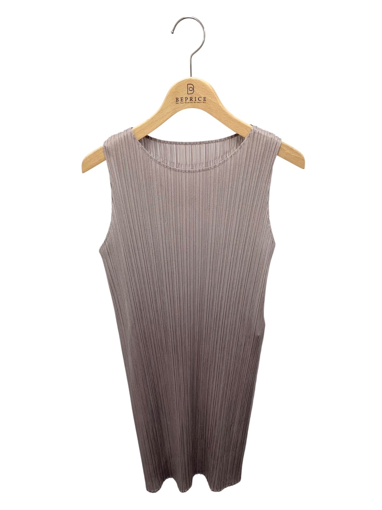 プリーツプリーズイッセイミヤケ PP93-JT124 ワンピース 3 グレー アームカバー付き IT8DMMK8PNJ4