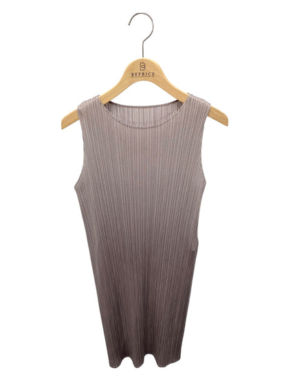 プリーツプリーズイッセイミヤケ PP93-JT124 ワンピース 3 グレー アームカバー付き IT8DMMK8PNJ4