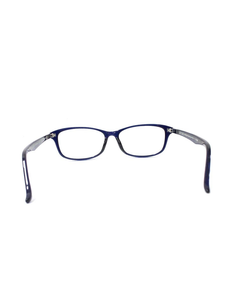 アユミ L1017-L メガネ ネイビー セルフレーム スクエア マコト眼鏡 ITR8GL3DS40A 【SALE】