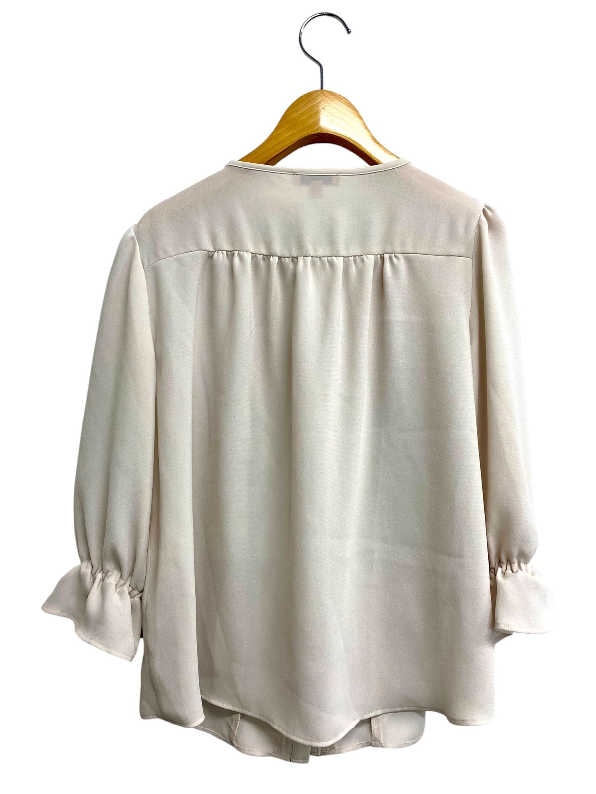 トッカ PROMISE RIBBON FRILL BLTOCA0875 ブラウス 0 ベージュ フリル IT7OX5QSCD6K