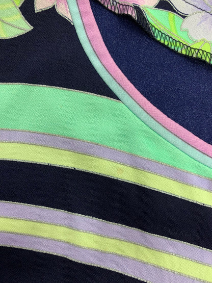 レオナールファッション 0170216 ワンピース 36 ネイビー サツキ アジサイ ITO0U5XJKLG9 【SALE】