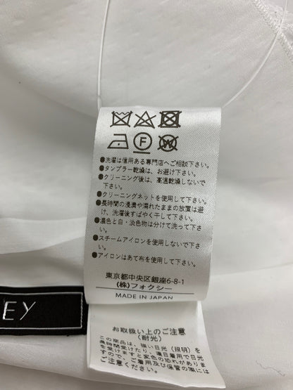 フォクシーブティック Bergamote Top 44687 ブラウス 42 ホワイト シャツ ITUOOPF3UOPY 【SALE】