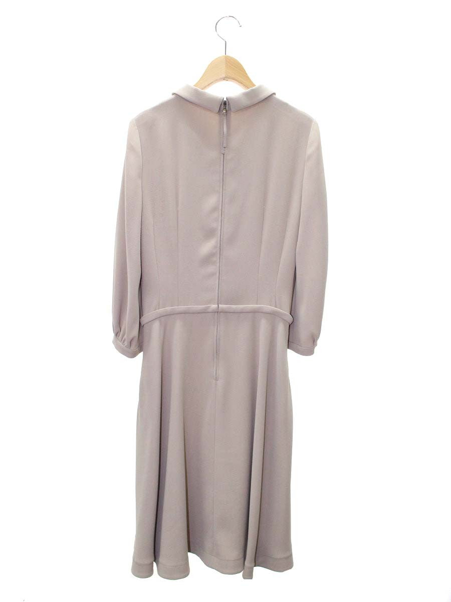 フォクシーニューヨーク 29477 ワンピース 40 ベージュ モーメントスタイル IT101IUDE8L4