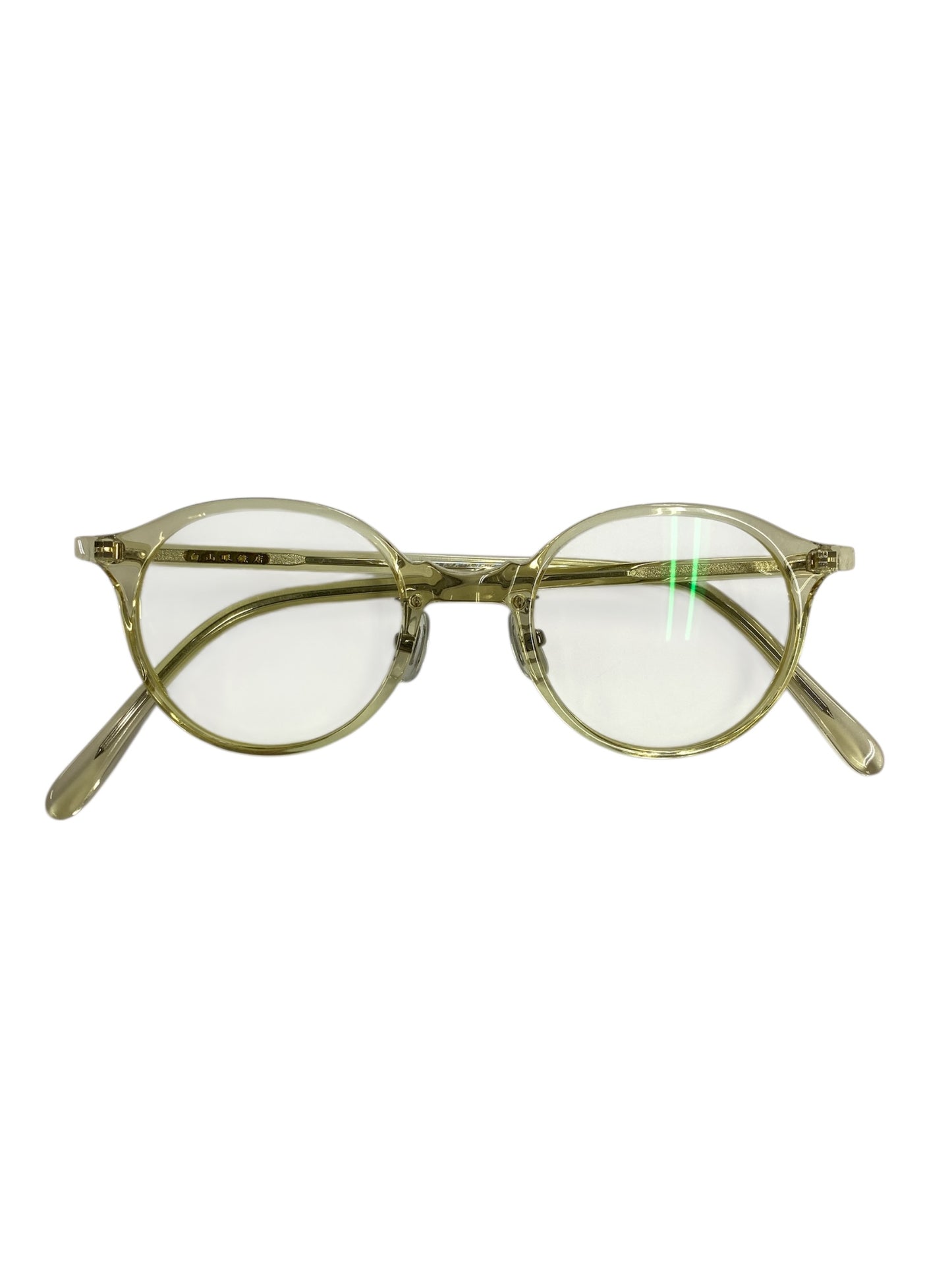 白山眼鏡店 メガネ イエロー 眼鏡 IT25CKJXM3BU