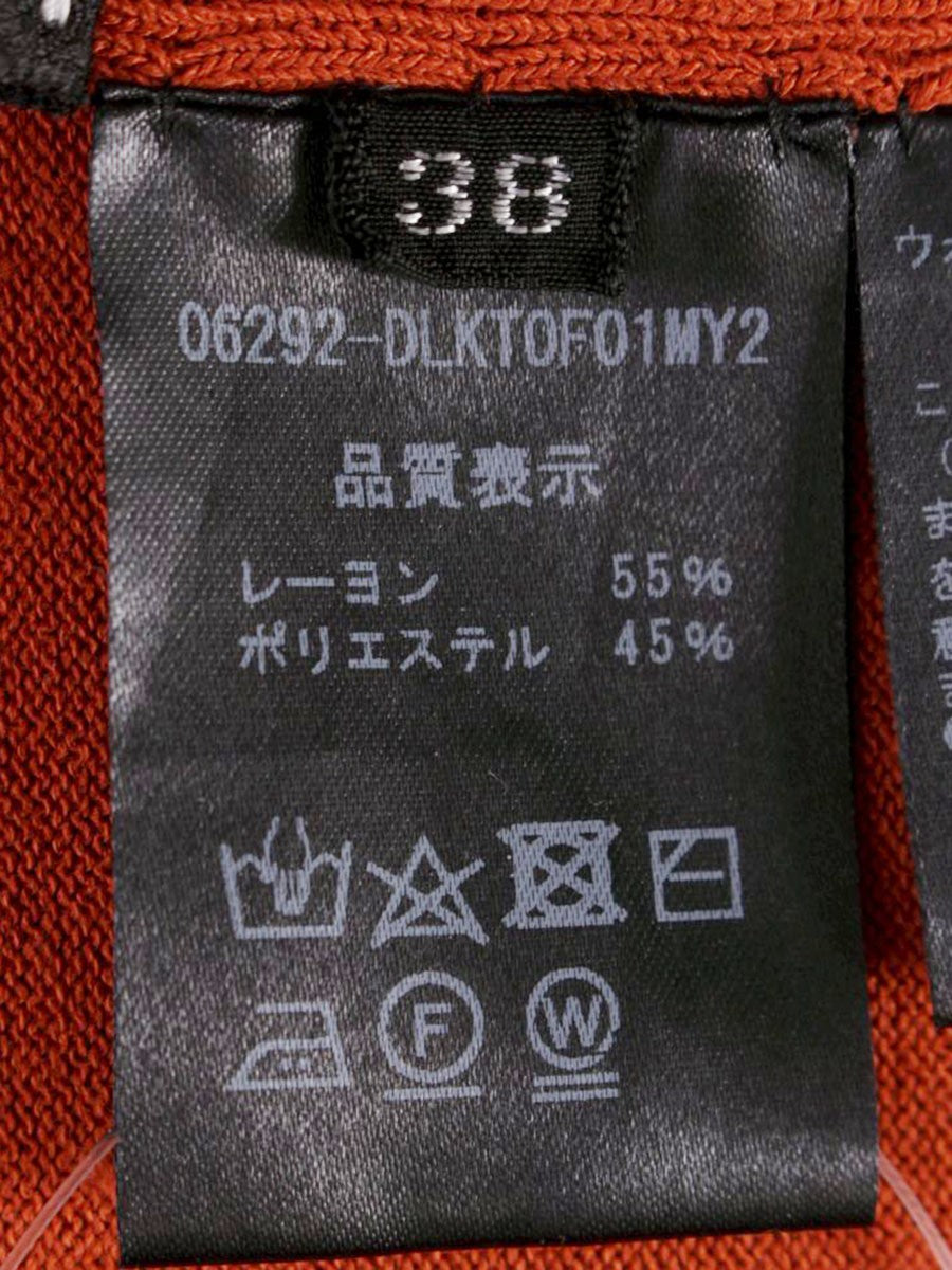 デイジーリン スタイリストラブ 06292 ニットセーター 38 オレンジ ノースリーブ ITISIY0LX3CA