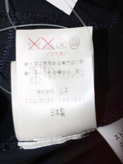 ルネ 5326090 ワンピース 36 ネイビー リボン付き ITTKV59ZRZ6E