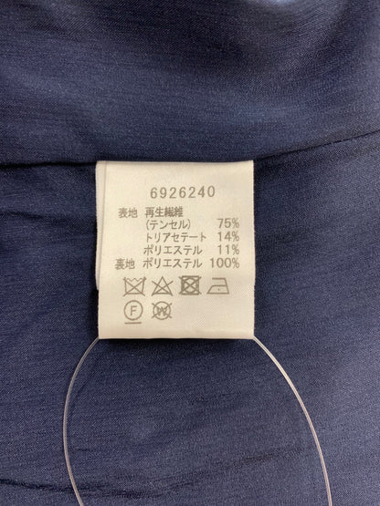 ルネ 6926240 ワンピース 38 ネイビー デニム風 ホワイトステッチ IT22YRLR9UWO