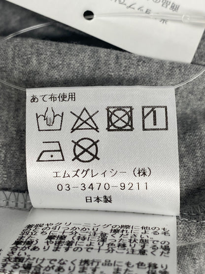 エムズグレイシー 415345 Tシャツ 40 グレー カゴバッグモチーフ IT8EFCSNYNRU