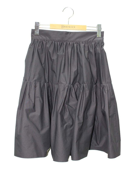 フォクシーニューヨーク ブロッサムスカート 28665 40 チャコール ギャザー IT9Q6YHVN85J