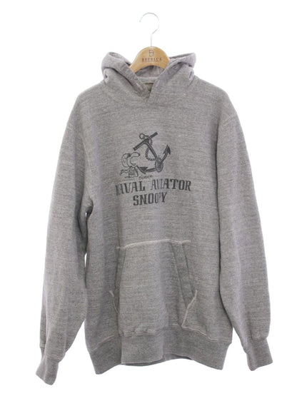 バズリクソンズ ピーナッツ パーカー XL グレー スヌーピー アンカー ITFCMDQ1KF04
