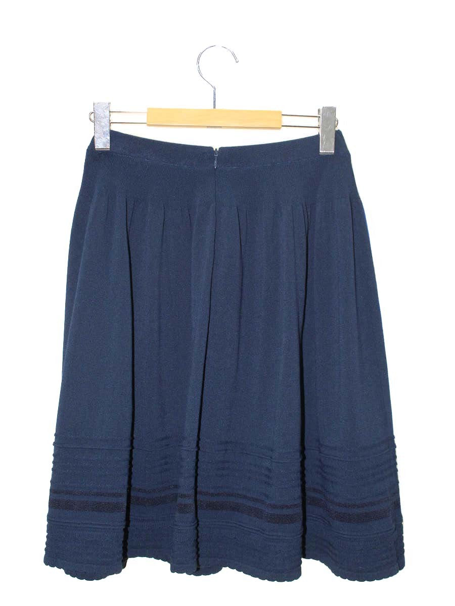 トッカ CKRTOGS0231 スカート M ネイビー ニット フレア IT36EQXXKGDX